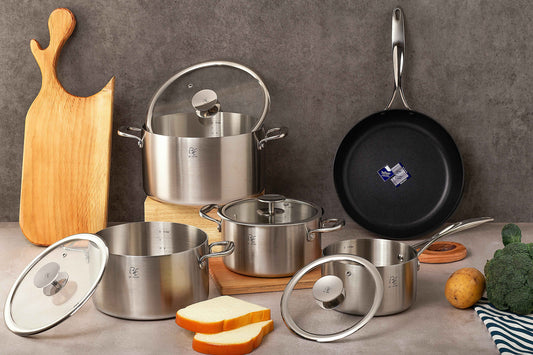 Cookware Sets in Pakistan (Non Stick, Ceramic, Aluminium, Induction Compatible)