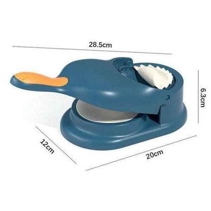 2-in-1 Dumpling & Samosa Maker – Manual Press Mold for Pastry, Dough & Snacks