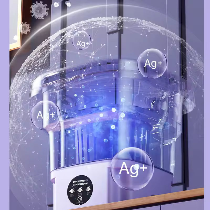 Small Washing Machine in Pakistan – Foldable Laundry Machine for Home & Travel