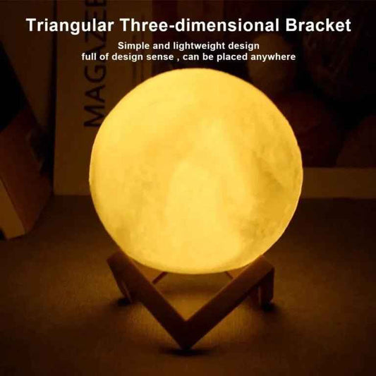 LED Moon Lamp – 3D Lunar Night Light for Bedroom & Home Décor in Pakistan