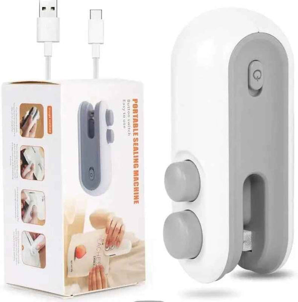 Mini Heat Sealing Machine Sealing Snack Bags at Home