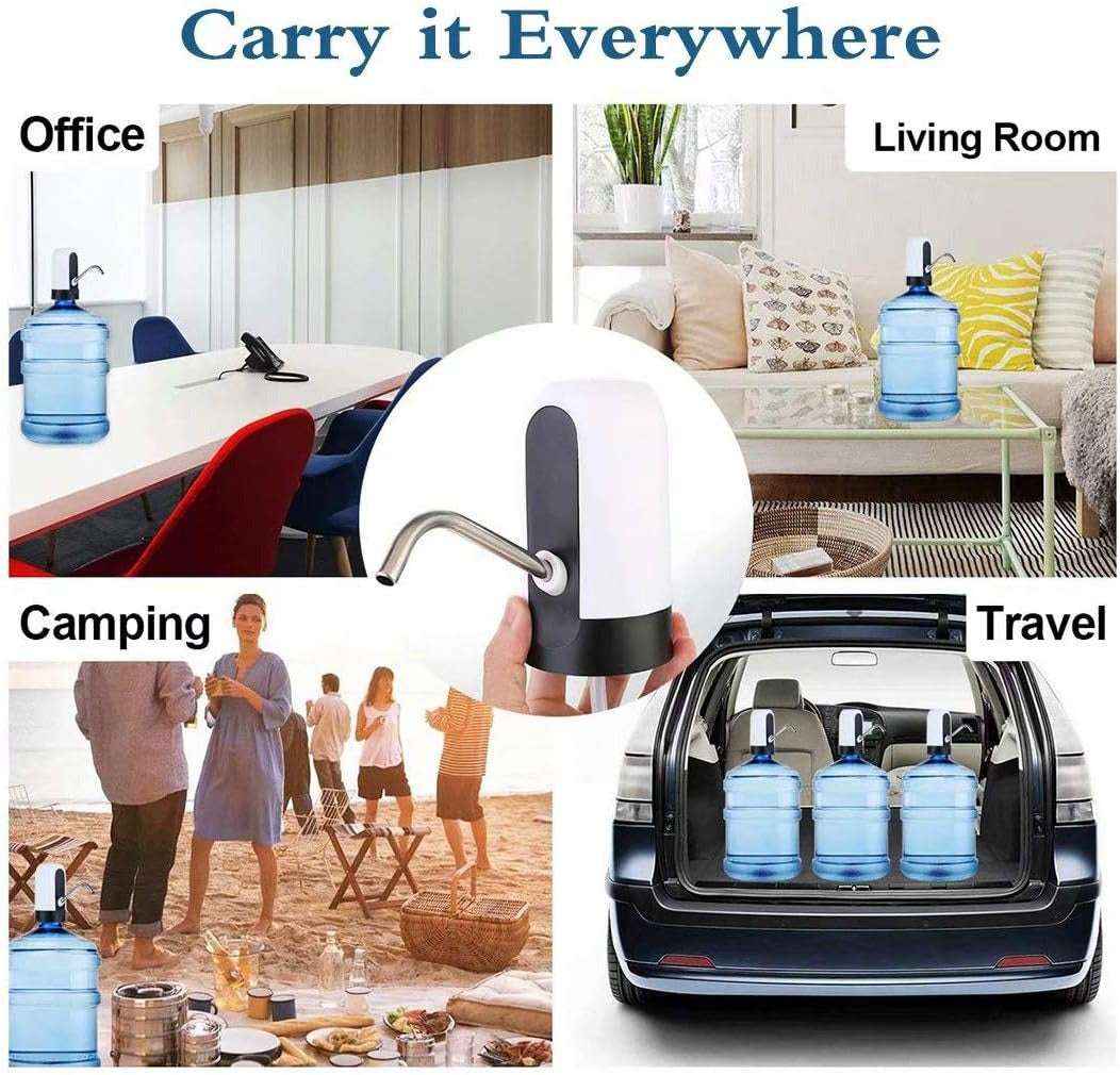 Portable Electric Water Dispenser – USB Rechargeable Automatic Water Pump | Best Water Dispenser Price in Pakistan