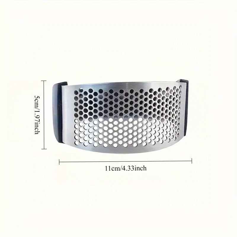 Stainless Steel Garlic Press – Heavy-Duty Manual Crusher & Mincer Tool