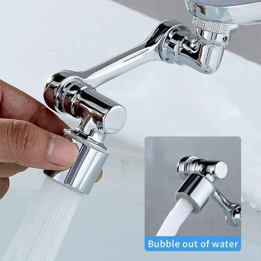 Universal Splash Filter Faucet – 1080° Rotating Kitchen Faucet Sprayer, Water-Saving Sink Aerator
